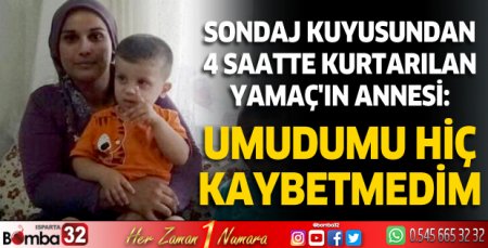 Umudumu hiç kaybetmedim