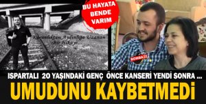 Umudunu kaybetmedi