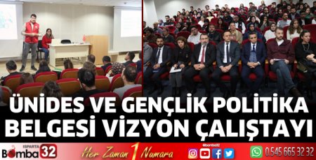 ÜNİDES ve Gençlik Politika Belgesi Vizyon Çalıştayı 