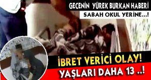 Üniformalarıyla okula değil, karakola gittiler…