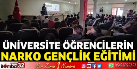 Üniversite öğrencilerin Narko Gençlik Eğitimi