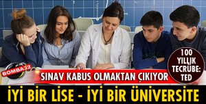 ÜNİVERSİTE SINAVI KABUS OLMAKTAN ÇIKIYOR