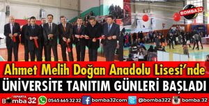 ÜNİVERSİTE TANITIM VE KARİYER GÜNLERİ BAŞLADI