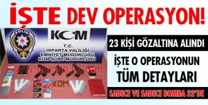 ÜNİVERSİTEYE ŞOK OPERASYON!