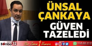 Ünsal Çankaya yeniden başkan