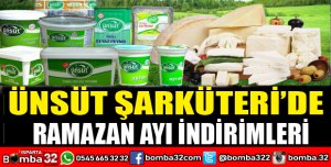 ÜNSÜT ŞARKÜTERİ’DE RAMAZAN AYI İNDİRİMLERİ