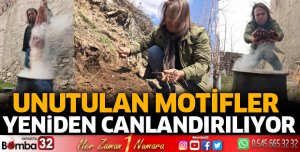 Unutulan motifler yeniden canlandırılıyor