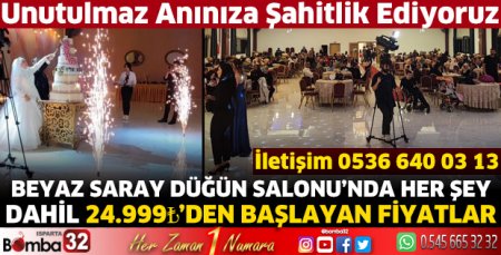 Unutulmaz anınıza şahitlik ediyoruz