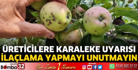 Üreticilere karaleke uyarısı
