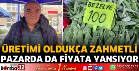 Üretimi oldukça zahmetli pazarda da fiyata yansıyor