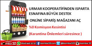 URMAR KOOPERATİFİNDEN ISPARTA ESNAFINA BÜYÜK DESTEK