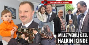 USTA HER ZAMAN Kİ GİBİ YİNE HALKIN ARASINDA