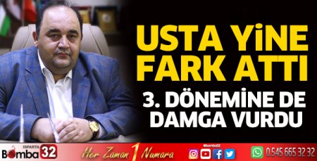 Usta yine tarihi fark attı