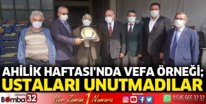 Ustaları unutmadılar