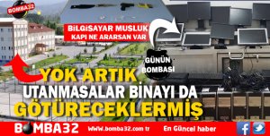 UTANMASALAR BİNAYI DA GÖTÜRECEKLERMİŞ 