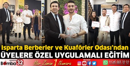 Üyelere özel uygulamalı eğitim
