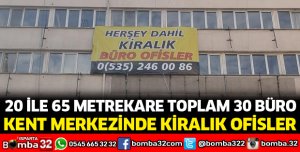 UYGUN FİYATI KİRALIK OFİSLER