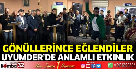 UYUMDER'de anlamlı etkinlik