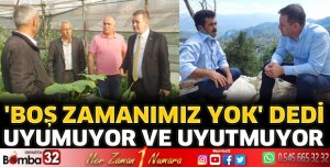 Uyumuyor ve uyutmuyor