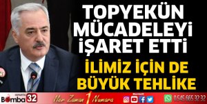 Uyuşturucu ile topyekun mücadele etmeliyiz