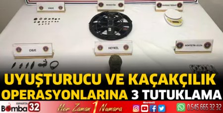 Uyuşturucu ve kaçakçılık operasyonları