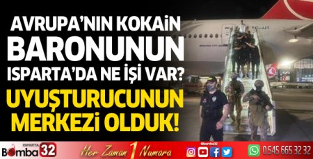 Uyuşturucunun merkezi olduk