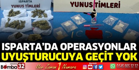 Uyuşturucuya geçit yok
