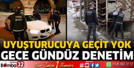 Uyuşturucuya geçit yok