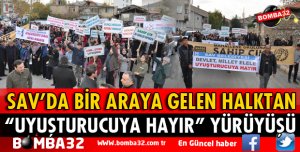 UYUŞTURUCUYA HAYIR YÜRÜYÜŞÜ