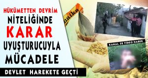 Uyuşturucuyla mücadele