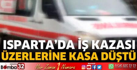 Üzerlerine kasa düştü 