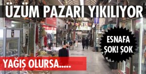 ÜZÜM PAZARI YIKILIYOR