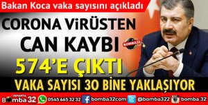 VAKA SAYISI 30 BİNE YAKLAŞIYOR
