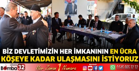 Vali Baruş, ilçe ziyaretlerini sürdürüyor