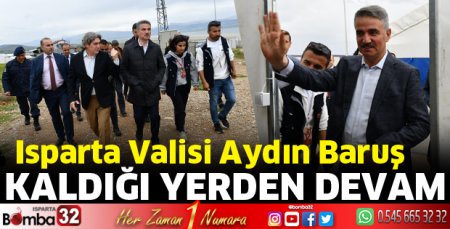 Vali Baruş Keçiborlu'da