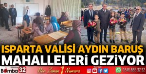 Vali Baruş, mahalleleri geziyor