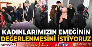 Vali Baruş Şarkikaraağaç ilçesini Ziyaret Etti