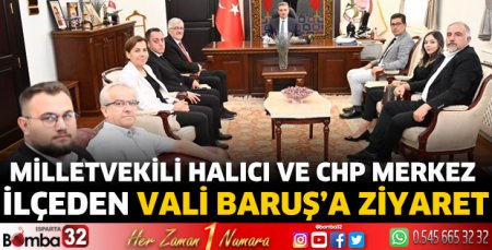 Vali Baruş'u ziyaret ettiler