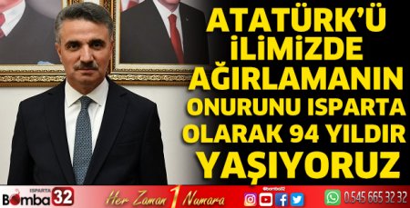Vali Baruş'un 6 Mart mesajı