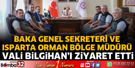 Vali Bilgihan’a hayırlı olsun ziyareti