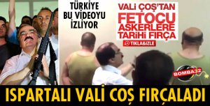 Vali Coş'tan darbeci askerlere: Cezanızı göreceksiniz