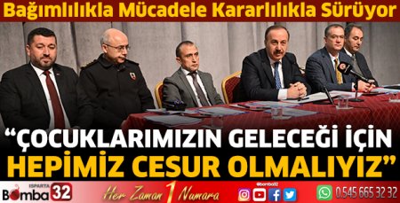 Vali Erin Eğitim Toplantısında önemli açıklamalar yaptı