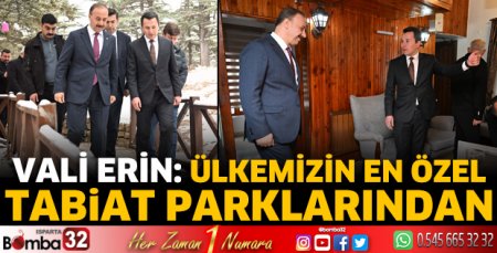 Vali Erin ilçe ziyaretlerinde