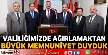 Vali Erin'i ziyaret ettiler