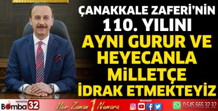 Vali Erin'in 18 Mart mesajı