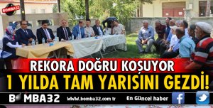 VALİ GÜNAYDIN 1 YILDA ISPARTA'NIN KÖYLERİNİN YARISINI GEZDİ