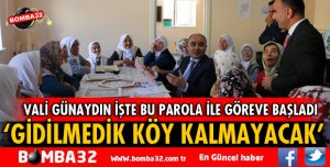 VALİ GÜNAYDIN ATABEY İLÇESİ VE KÖYLERİNİ ZİYARET ETTİ