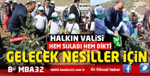 VALİ GÜNAYDIN GELECEK NESİLLER İÇİN ..