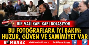VALİ GÜNAYDIN KÖY ZİYARETLERİNE DEVAM EDİYOR