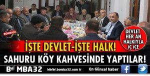 VALİ GÜNAYDIN KÖYLÜLERİN SAHUR DAVETİNE KATILDI